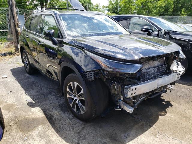 TOYOTA HIGHLANDER 2021 with VIN 5TDHARAH3MS505333 - Photo from auction