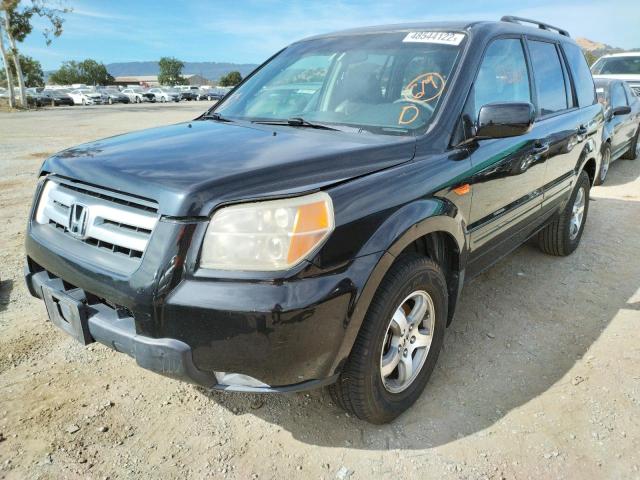 Photo 2 from auction – 2006 HONDA PILOT EX with VIN 2HKYF18716H537187