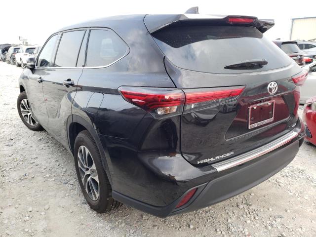 Photo 3 from auction – 2021 TOYOTA HIGHLANDER with VIN 5TDGZRAH8MS082205