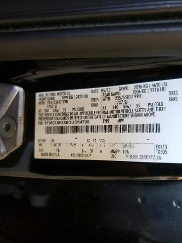 Photo 10 from auction – 2013 FORD ESCAPE SE with VIN 1FMCU0GX6DUD64700