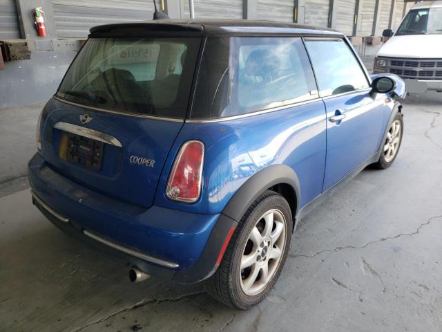 Photo 4 from auction – 2006 MINI COOPER with VIN WMWRC33536TK72182