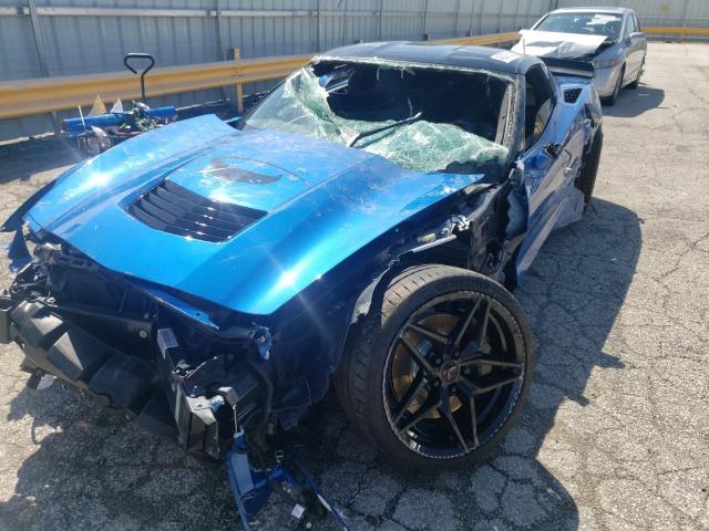 Photo 2 from auction – 2015 CHEVROLET CORVETTE S with VIN 1G1YM2D74F5100150