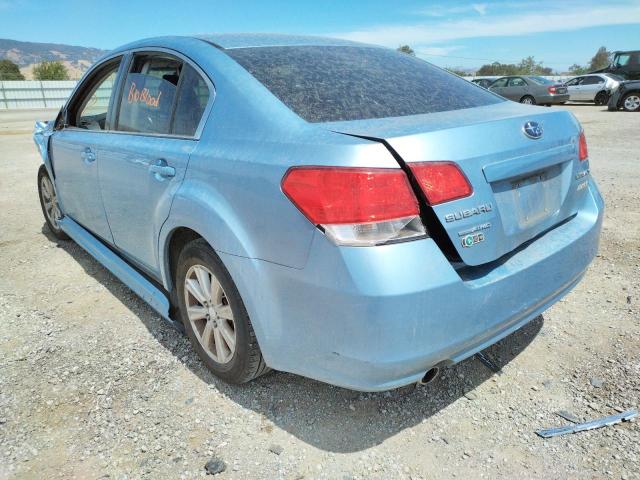 Photo 3 from auction – 2010 SUBARU LEGACY 2.5 with VIN 4S3BMBC61A3245320