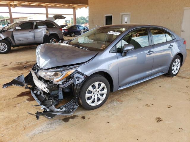 Photo 2 from auction – 2021 TOYOTA COROLLA LE with VIN JTDEPMAE9MJ181876