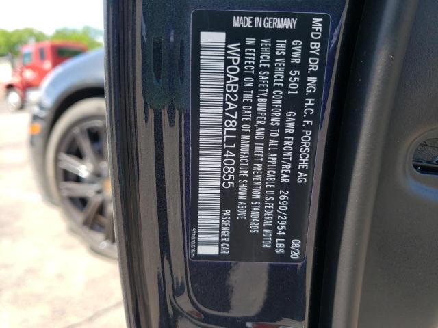 Zdjęcie 10 z aukcji – 2020 PORSCHE PANAMERA 4 z VIN WP0AB2A78LL140855