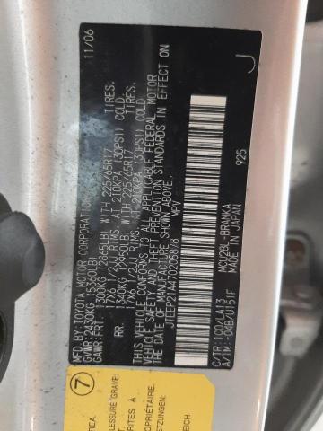 Foto 10 de la subasta – 2007 TOYOTA HIGHLANDER con VIN JTEEP21A470205878