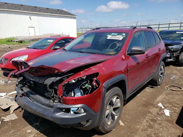 Photo 2 from auction – 2016 JEEP CHEROKEE T with VIN 1C4PJMBS9GW236431