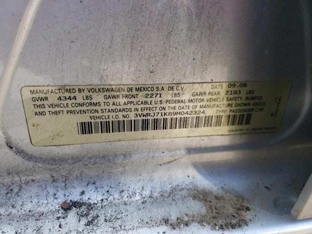 Photo 10 from auction – 2009 VOLKSWAGEN JETTA WOLF with VIN 3VWRJ71K89M042324
