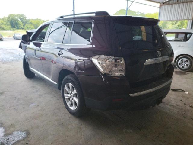 Photo 3 from auction – 2013 TOYOTA HIGHLANDER with VIN 5TDBK3EH2DS194259