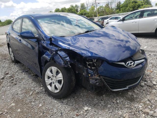 HYUNDAI ELANTRA SE 2016 with VIN 5NPDH4AE2GH746135 - Photo from auction