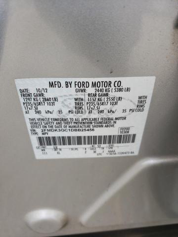 Фото 10 с аукциона – 2013 FORD EDGE SE с VIN 2FMDK3GC1DBB25456