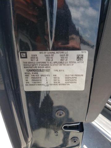 Photo 10 from auction – 2011 CHEVROLET TRAVERSE L with VIN 1GNKRGED2BJ211627