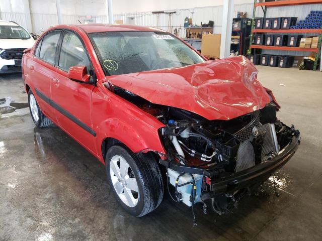 KIA RIO BASE 2007 with VIN KNADE123876193101 - Photo from auction