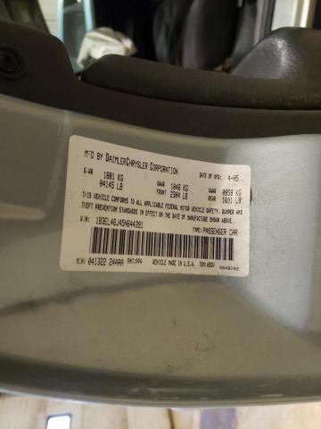 Photo 10 from auction – 2005 DODGE STRATUS SX with VIN 1B3EL46J45N644391