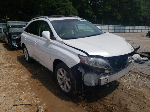 LEXUS RX 350 2011 with VIN 2T2ZK1BAXBC058537 - Photo from auction