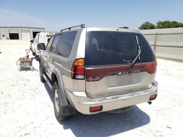Photo 3 from auction – 2002 MITSUBISHI MONTERO SP with VIN JA4LS21H52J021439