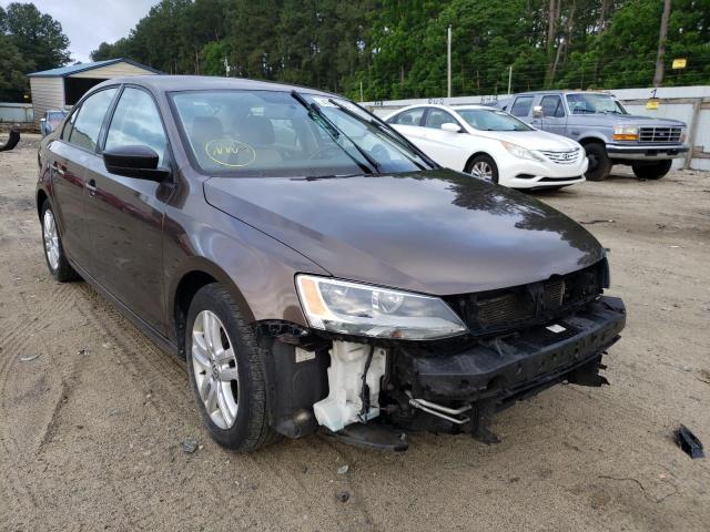 VOLKSWAGEN JETTA BASE 2015 with VIN 3VW2K7AJ1FM242883 - Photo from auction