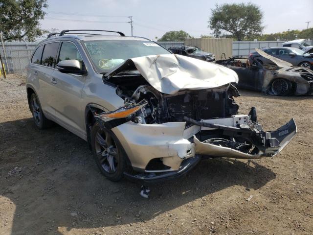 TOYOTA HIGHLANDER 2014 with VIN 5TDDKRFH4ES071249 - Photo from auction
