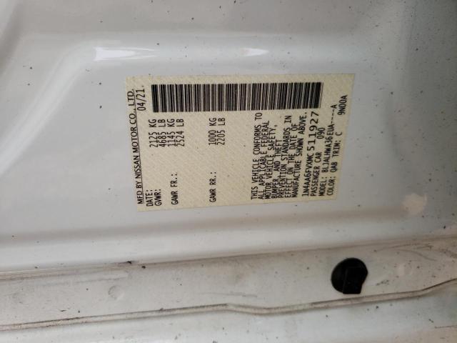 Photo 10 from auction – 2021 NISSAN MAXIMA PLA with VIN 1N4AA6FVXMC511927