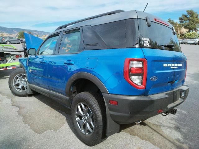 Photo 3 from auction – 2022 FORD BRONCO SPO with VIN 3FMCR9D99NRD35681