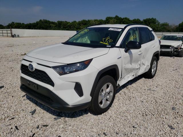 Photo 2 from auction – 2021 TOYOTA RAV4 LE with VIN JTMLWRFV7MD129225