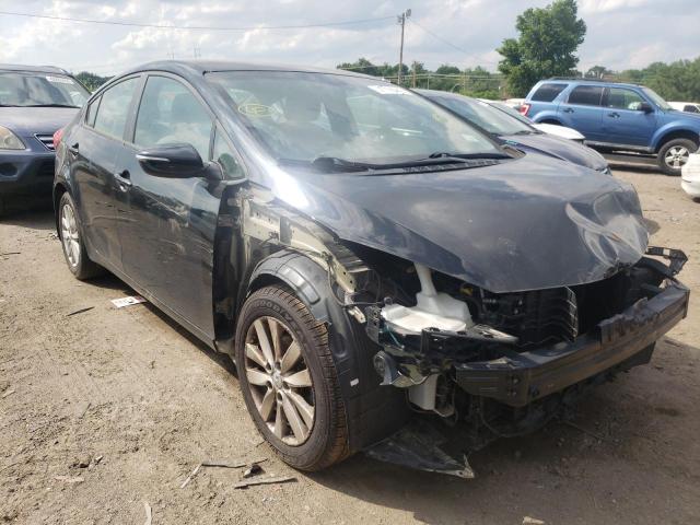KIA FORTE LX 2014 with VIN KNAFX4A68E5146718 - Photo from auction