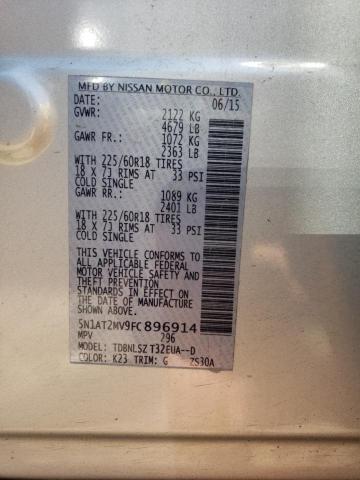 Photo 10 from auction – 2015 NISSAN ROGUE S with VIN 5N1AT2MV9FC896914