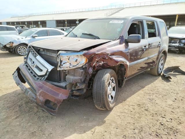 Photo 9 from auction – 2011 HONDA PILOT LX with VIN 5FNYF3H25BB048980