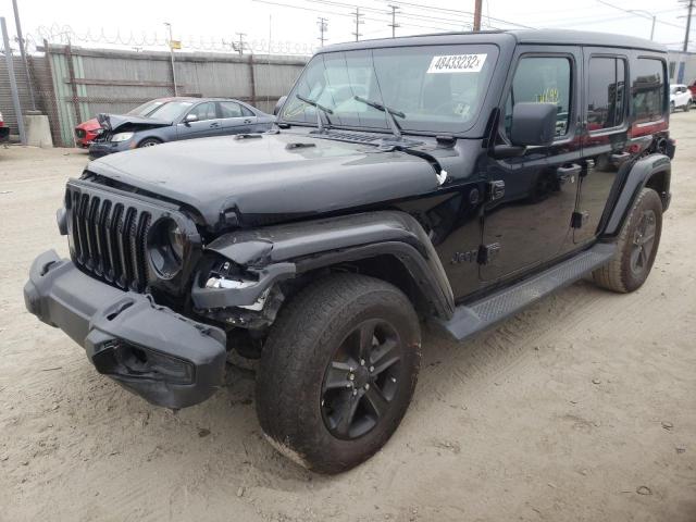 Photo 2 from auction – 2021 JEEP WRANGLER U with VIN 1C4HJXEN8MW628288