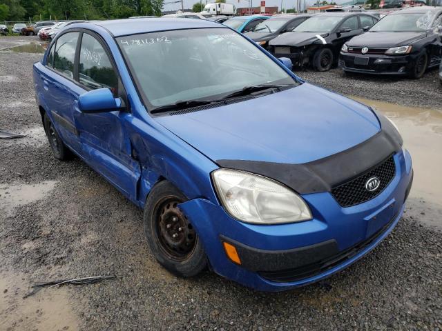 KIA RIO BASE 2009 with VIN KNADE223296472035 - Photo from auction