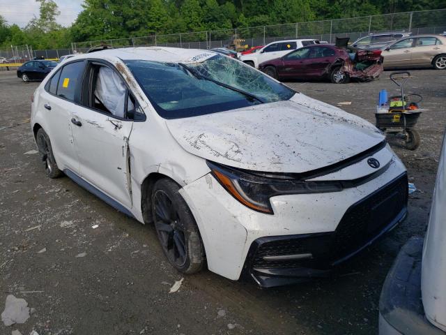 TOYOTA COROLLA SE 2021 with VIN 5YFS4MCE9MP076758 - Photo from auction