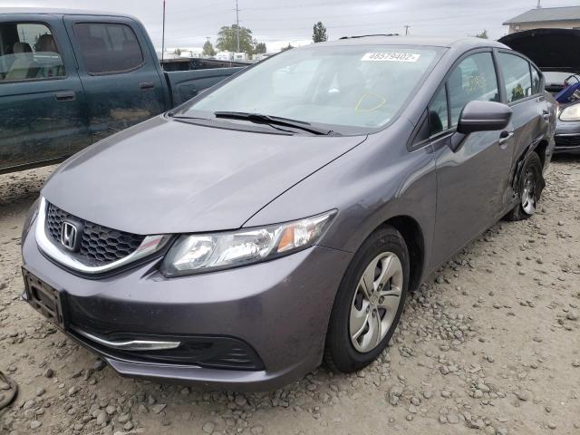 Photo 2 from auction – 2015 HONDA CIVIC LX with VIN 2HGFB2F56FH527162