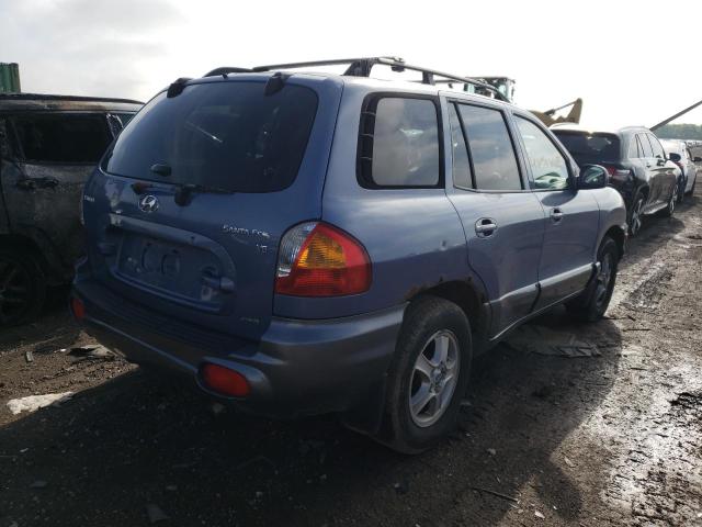 Photo 4 from auction – 2002 HYUNDAI SANTA FE G with VIN KM8SC73D82U256997