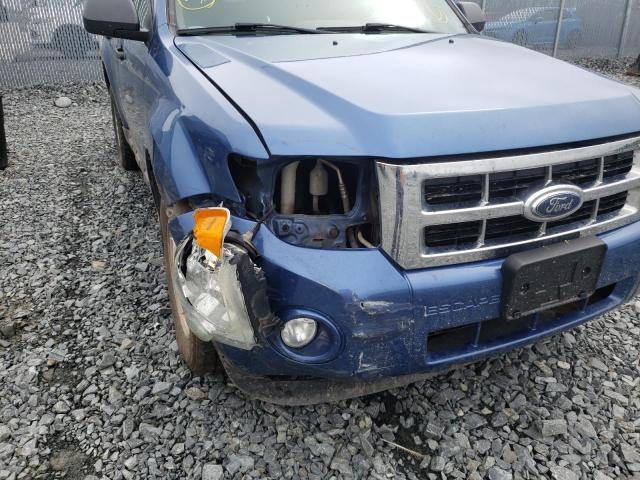 Photo 9 from auction – 2009 FORD ESCAPE XLT with VIN 1FMCU93G59KC37532