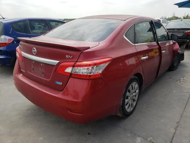 Photo 4 from auction – 2013 NISSAN SENTRA S with VIN 3N1AB7AP6DL766992