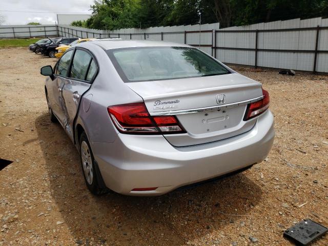 Photo 3 from auction – 2013 HONDA CIVIC LX with VIN 19XFB2F59DE014947
