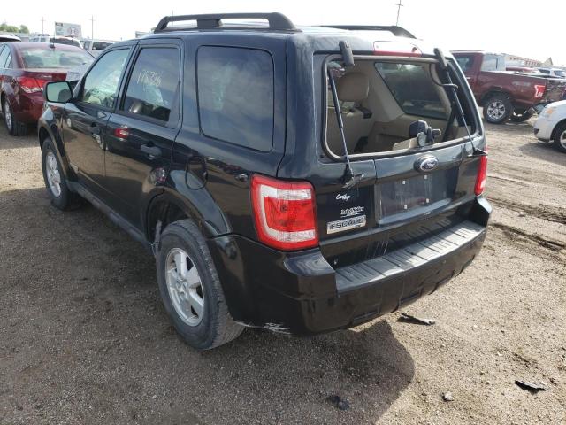 Photo 3 from auction – 2008 FORD ESCAPE XLT with VIN 1FMCU03Z48KE09271