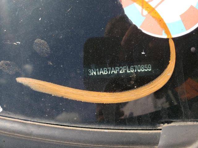 Photo 10 from auction – 2015 NISSAN SENTRA S with VIN 3N1AB7AP2FL670859