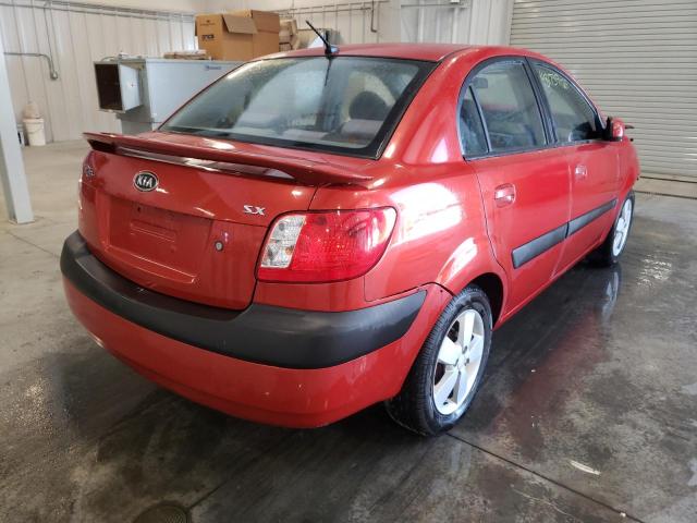 Photo 4 from auction – 2007 KIA RIO BASE with VIN KNADE123876193101