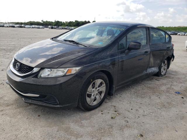 Photo 2 from auction – 2013 HONDA CIVIC LX with VIN 19XFB2F53DE063321