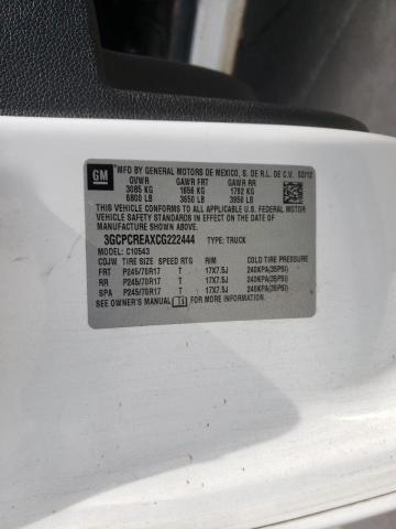 Photo 10 from auction – 2012 CHEVROLET SILVERADO with VIN 3GCPCREAXCG222444
