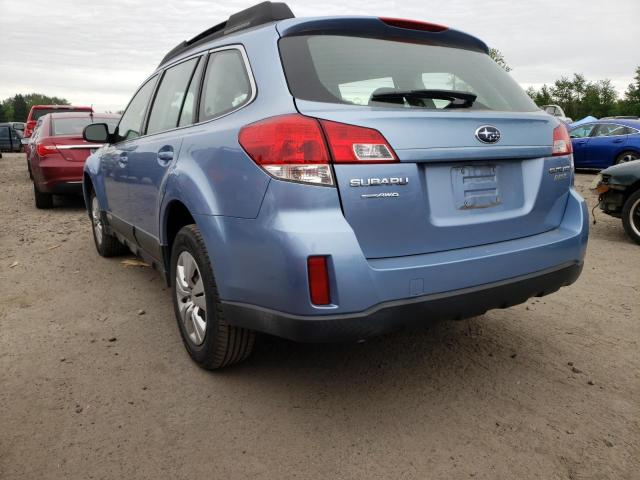 Photo 3 from auction – 2010 SUBARU OUTBACK 2. with VIN 4S4BRBAC9A3364349