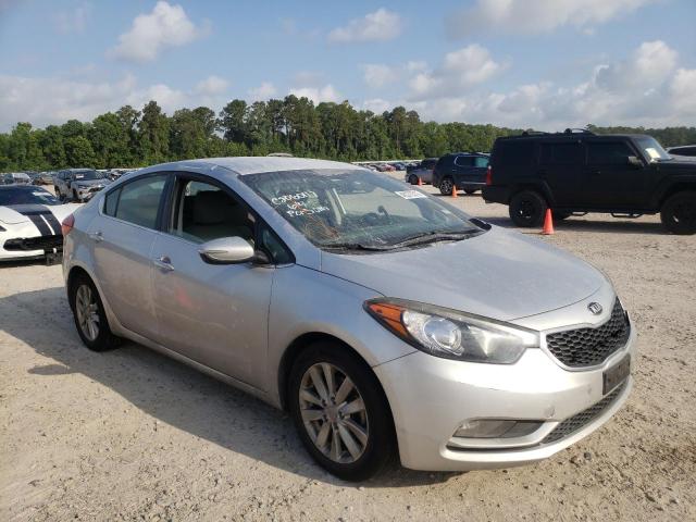KIA FORTE EX 2014 with VIN KNAFX4A81E5049765 - Photo from auction