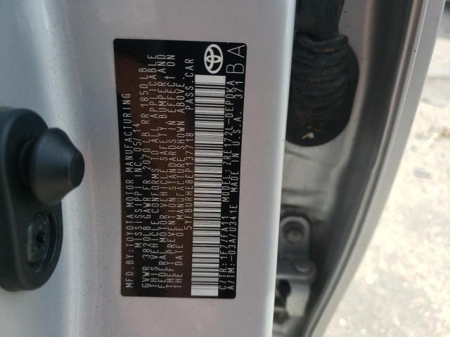 Photo 10 from auction – 2014 TOYOTA COROLLA L with VIN 5YFBURHE8EP137718