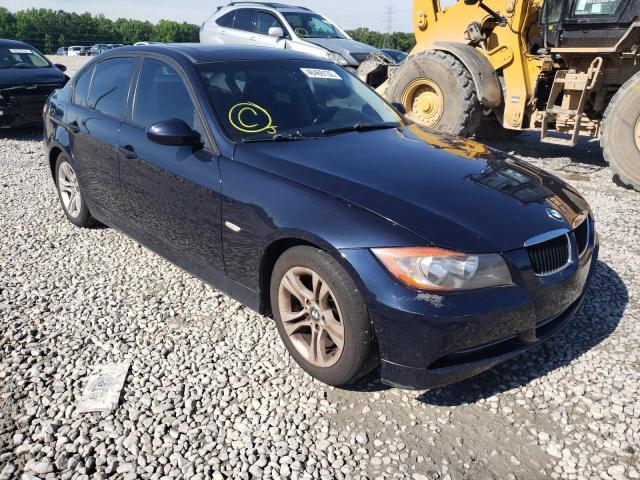 BMW 328 I 2008 with VIN WBAVA37558NL52170 - Photo from auction