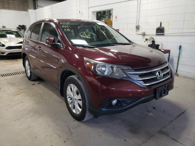 HONDA CR-V EXL 2012 with VIN 5J6RM4H72CL061318 - Photo from auction