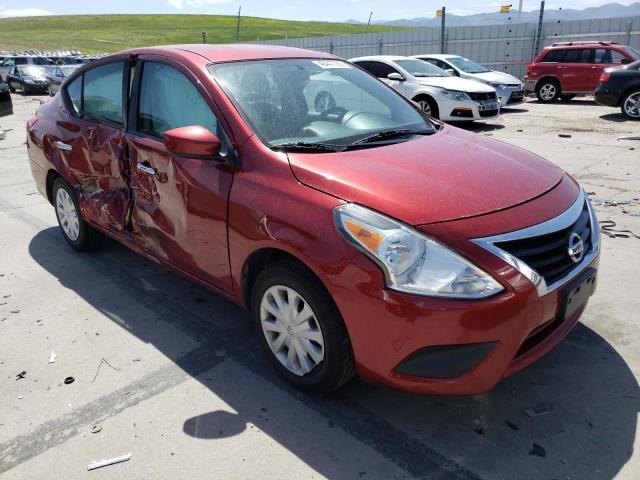 NISSAN VERSA S 2018 with VIN 3N1CN7APXJL806874 - Photo from auction