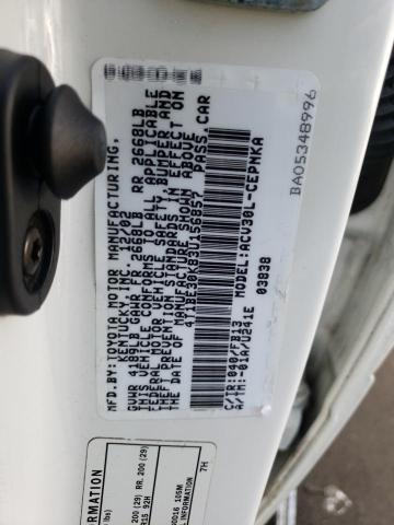 Photo 10 from auction – 2003 TOYOTA CAMRY LE with VIN 4T1BE30K83U156857
