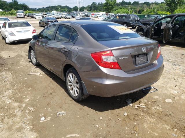 Photo 3 from auction – 2012 HONDA CIVIC EX with VIN 19XFB2F87CE359628