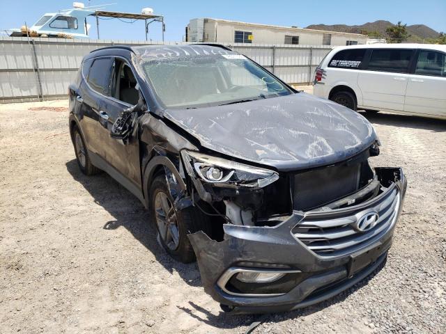 HYUNDAI SANTA FE S 2017 with VIN 5NMZU3LB5HH022677 - Photo from auction